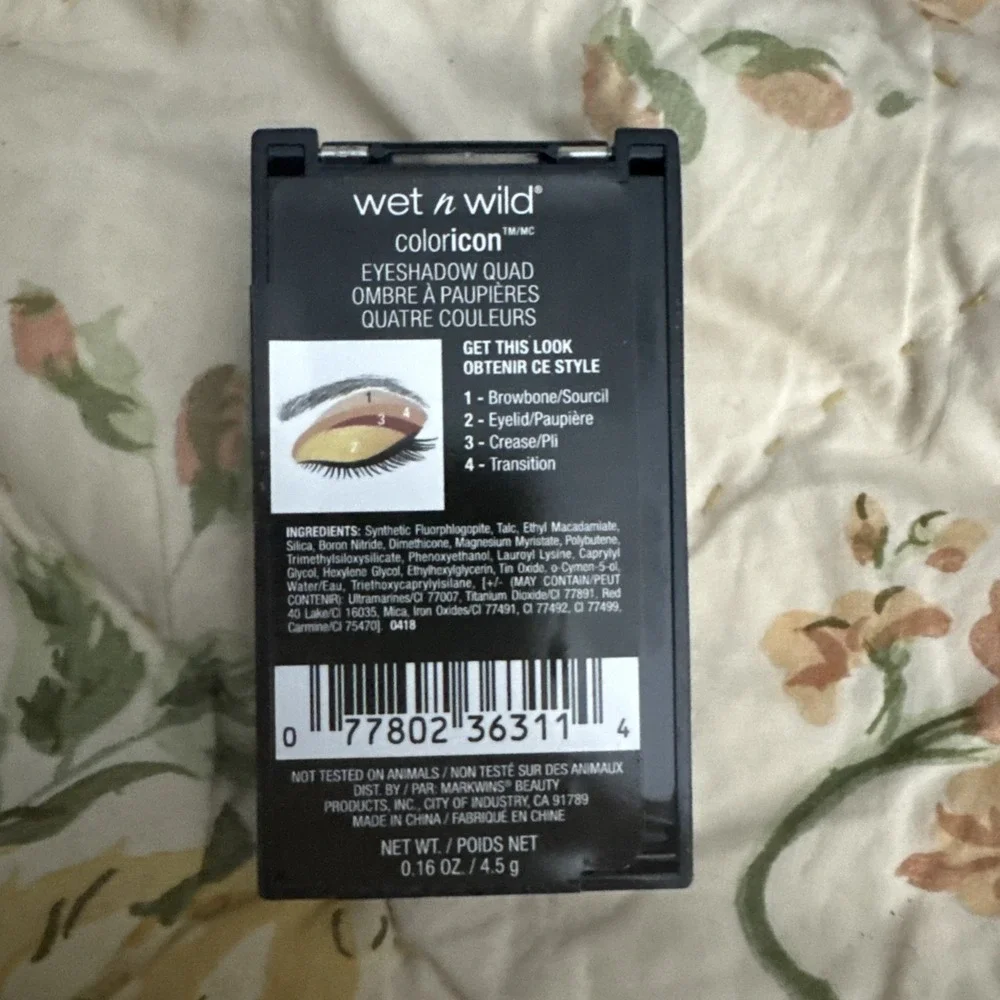 wet n wild ColorIcon EYESHADOW QUAD 38311 Fit for a Queen  .16oz
